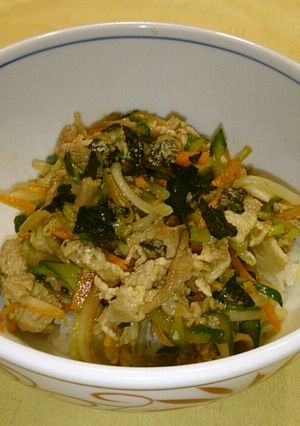 3ステップで出来ちゃう簡単ビビンバ丼-レシピのメイン写真