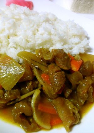 牛すじと根菜の和風カレー-レシピのメイン写真