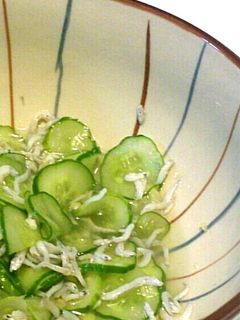 簡単 きゅうりとしらすの酢の物♪-レシピのメイン写真