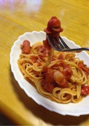 ソーセー人ナポリタン-レシピのメイン写真
