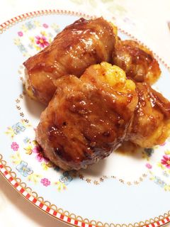 甘辛!じゃがいもの肉巻き-レシピのメイン写真