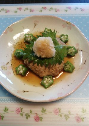 ふっくら♡ハンバーグ-レシピのメイン写真