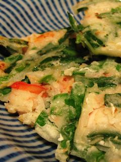 エビにら団子焼き-レシピのメイン写真