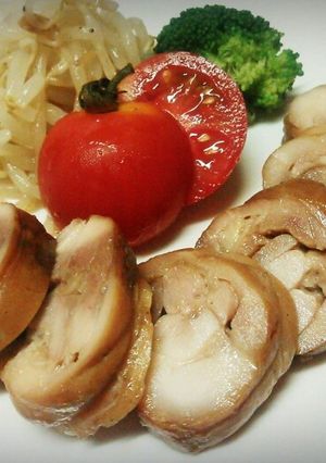 レンジで簡単♪鶏チャーシュー-レシピのメイン写真