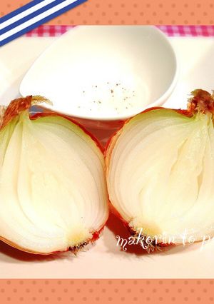 レンジで簡単!丸ごと玉ねぎ-レシピのメイン写真