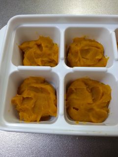 離乳食★レンジで★カボチャペースト-レシピのメイン写真