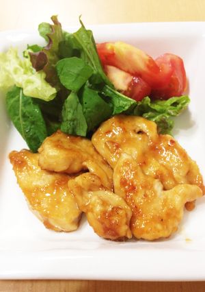 息子もパクパク！鶏胸肉のしょうが焼き-レシピのメイン写真