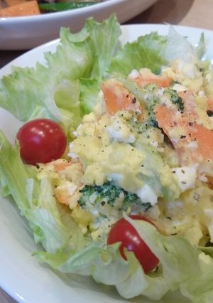 残り野菜でポテトサラダ-レシピのメイン写真