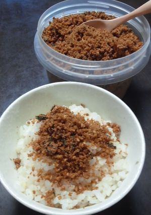 ご飯のおともに♪ぬかふりかけ-レシピのメイン写真