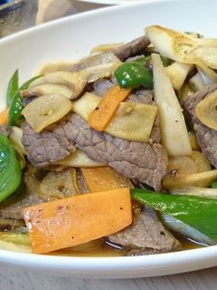 牛肉といろいろ野菜の焼肉のタレ炒め-レシピのメイン写真