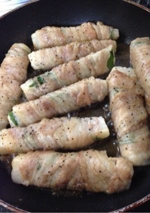 簡単旨い！しそ巻き~山芋と豚肉で~-レシピのメイン写真