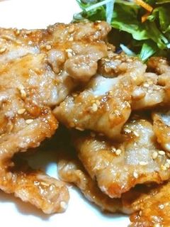 ◆絶品シェフの味!豚肉の生姜焼き◆-レシピのメイン写真
