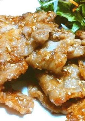 ◆絶品シェフの味！豚肉の生姜焼き◆-レシピのメイン写真