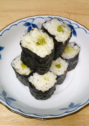 涙巻き風　(わさびの海苔巻き)-レシピのメイン写真