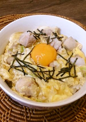 お店みたいなとろ～り卵の親子丼☆-レシピのメイン写真