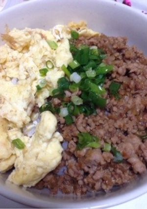 簡単そぼろ丼♪-レシピのメイン写真