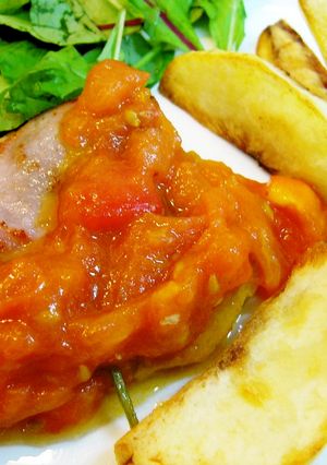 米粉で★豚肉のサルティンボッカ-レシピのメイン写真