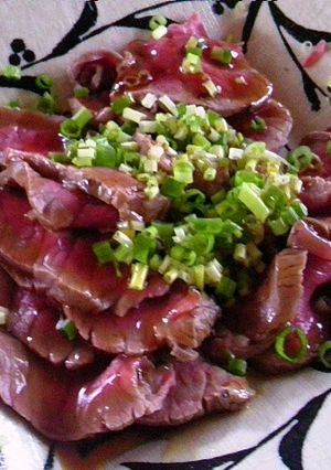 牛肉のたたき-レシピのメイン写真