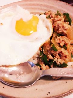 アジアンご飯♡辛くないガパオライス-レシピのメイン写真