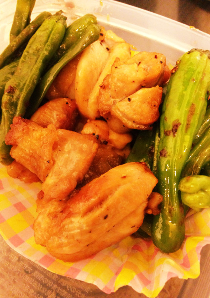 つまみに！弁当に！ししとうと鶏モモ肉炒め-レシピのメイン写真