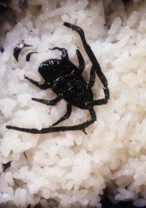 グロテスクキャラ弁？のり弁！-レシピのメイン写真