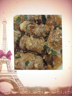 餡掛け肉巻き豆腐-レシピのメイン写真