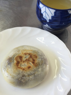 梅が枝餅風焼き大福-レシピのメイン写真