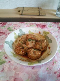 ヘルシー*レンジで肉だんご-レシピのメイン写真