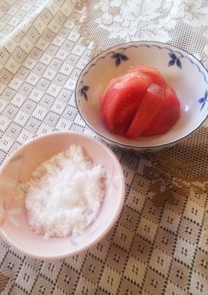 以外と美味しい砂糖とトマト-レシピのメイン写真