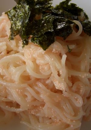 そうめん☆たらこスパゲッティ風☆-レシピのメイン写真