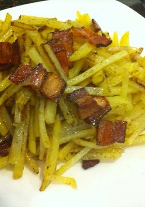 カリ、シャキ　ベーコン　ポテト-レシピのメイン写真