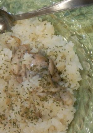 お父さんの白いチキンライス-レシピのメイン写真