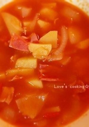 野菜たっぷり！ミネストローネ-レシピのメイン写真
