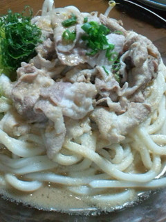 冷しゃぶゴマだれうどん。-レシピのメイン写真