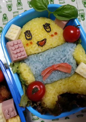 ふなっしー キャラ弁 簡単♪-レシピのメイン写真