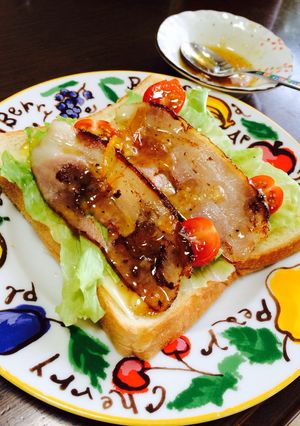 ベーコンレタスチーズトースト〜マーマ風味-レシピのメイン写真