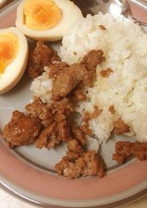 朝ごはんに！和風タコライス-レシピのメイン写真