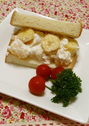 カッテージチーズのフルーツサンド-レシピのメイン写真