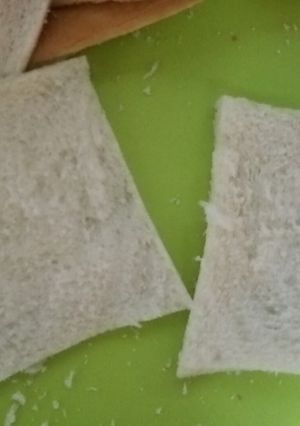 常識？市販6枚切食ﾊﾟﾝを更にｽﾗｲｽ-レシピのメイン写真