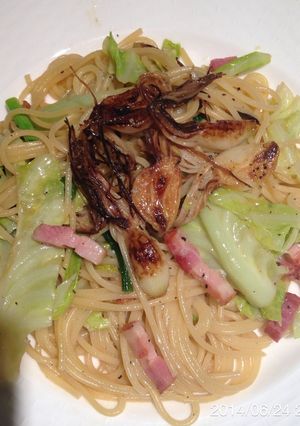 丸ごとニンニクのゴルゴンゾーラパスタ-レシピのメイン写真
