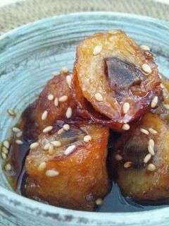 お弁当にも♥簡単!ごぼう天の甘辛煮-レシピのメイン写真