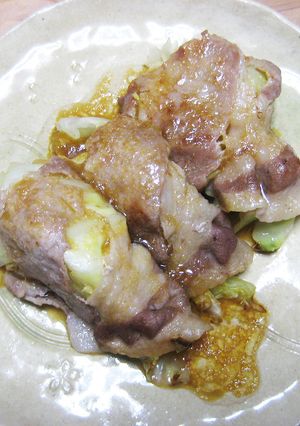 豚バラキャベツのにんにく蒸し-レシピのメイン写真