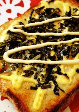 簡単♪お手軽☆マヨ海苔チーズトースト-レシピのメイン写真