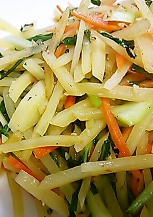 じゃがいもシャキシャキ炒め!!-レシピのメイン写真