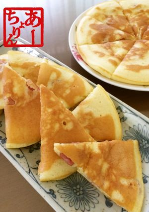 アメリカンドックなパンケーキ♬-レシピのメイン写真