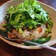 牛肉と小松菜のタイ風丼