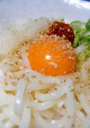 簡単！暑い夏にぶっかけ冷しうどん♡-レシピのメイン写真