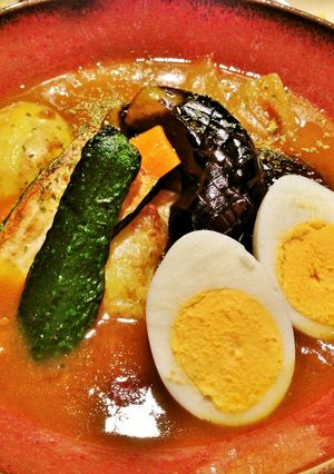 おうちカフェ☆麺つゆで簡単スープカレー-レシピのメイン写真