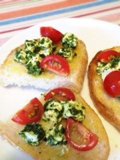 クリームチーズのジェノベーゼソース和え-レシピのメイン写真