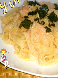 簡単(◎o◎)たらこクリームパスタ-レシピのメイン写真